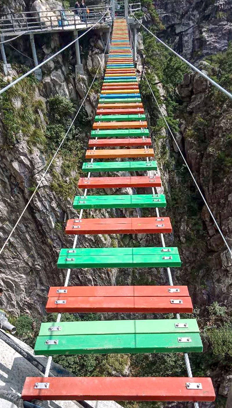 安裝木質吊橋時要注意這兩點